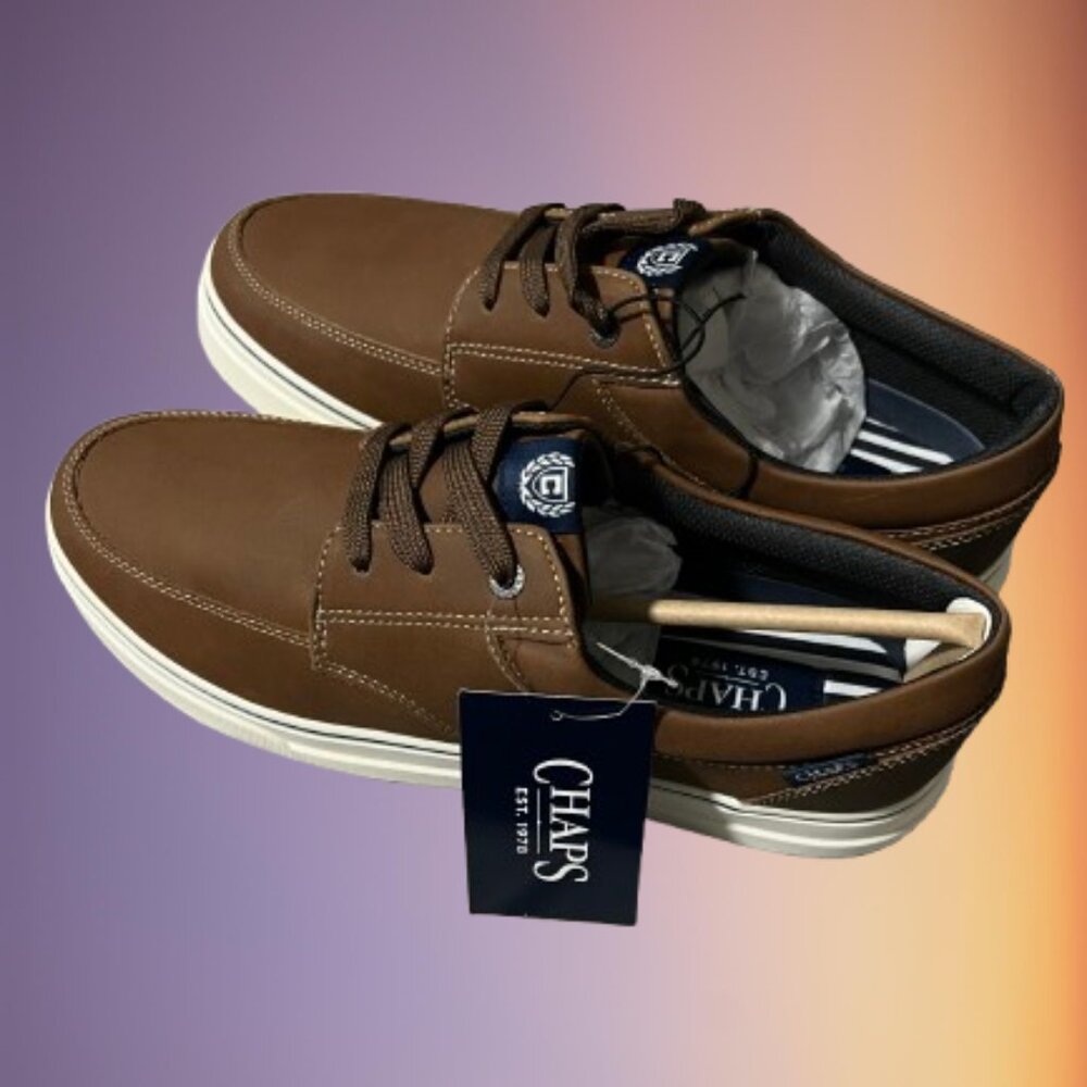 Chaps Brown Loafers & Slip-Ons